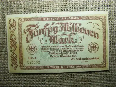 Németország, 50 millió márka, 1923