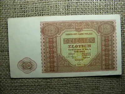 Lengyelország 10 zlotych, 1946