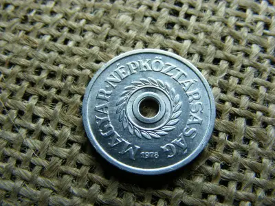 2 fillér, 1978, magyar fémpénz