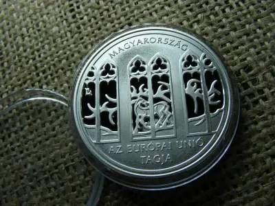 Ezüst 5000 forint, 2004, EU, PP