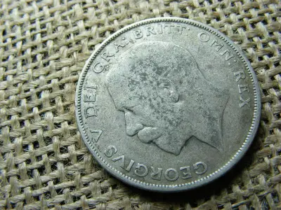 Ezüst 1/2 korona, 1923