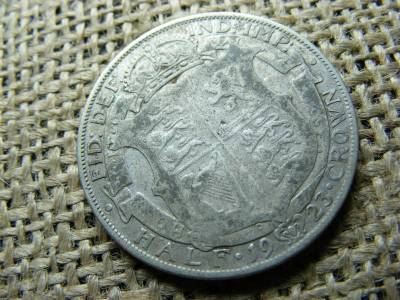 Ezüst 1/2 korona, 1923
