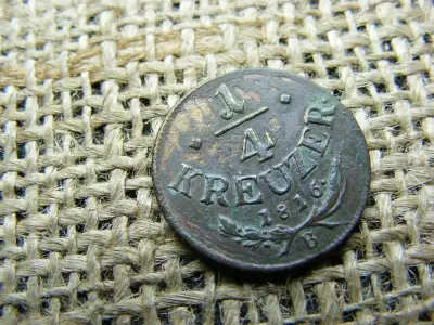 1/4 Krajcár, 1816 B, Habsburg
