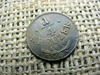 1/4 Krajcár, 1816, O