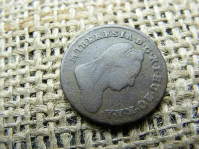 Mária Terézia 1/2 krajcár, 1780, W