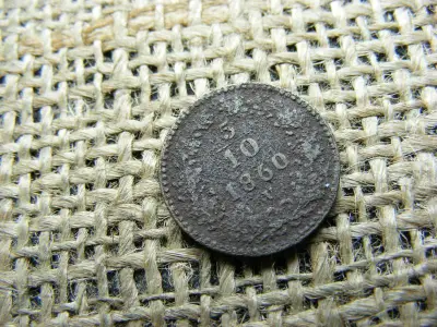 5/10 Krajcár, 1860, V