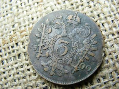 3 Krajcár, 1800 S, Habsburg