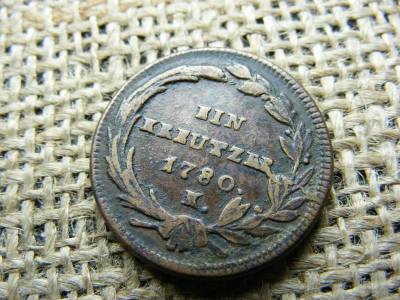 Mária Terézia 1 krajcár, 1780, K