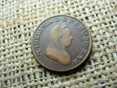 Mária Terézia 1 krajcár, 1780, W