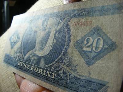 20 forintos bankjegy, 1960, ritka