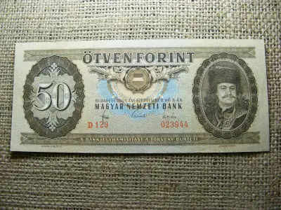 50 forintos bankjegy, 1965