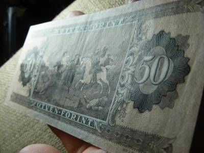 50 forintos bankjegy, 1965