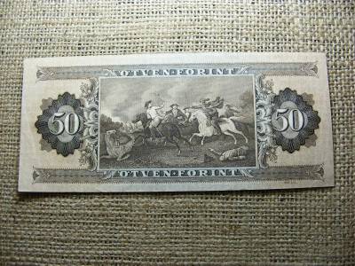 50 forintos bankjegy, 1965