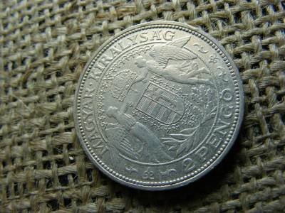 Ezüst 2 pengő, 1929