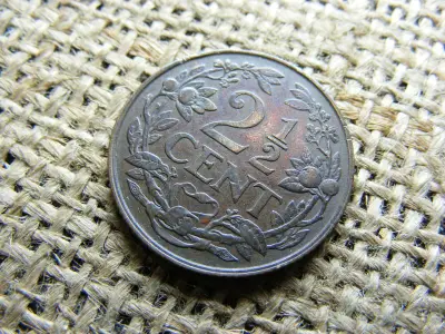 Hollandia 2 1/2 cent, 1929