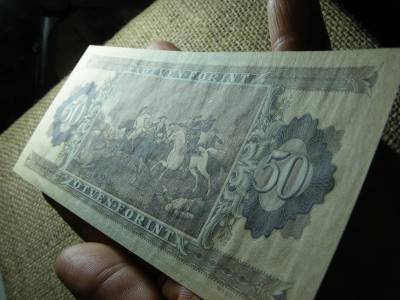 50 forintos bankjegy, 1986, aUNC