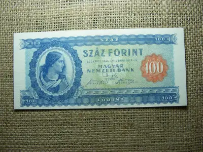 100 forintos bankjegy, 1946, restaurált