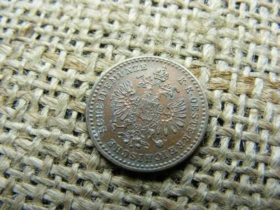 5/10 Krajcár 1858 B, Ferenc József kori érme