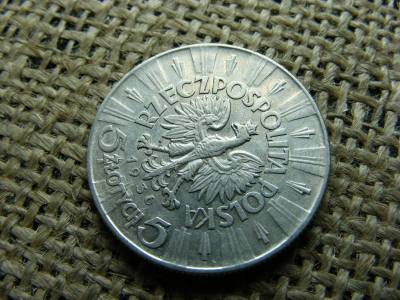 Ezüst 5 zloty, 1936, Lengyelország