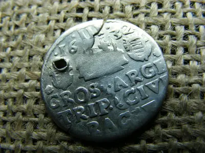 Raguzai Köztársaság 3 Grosetti, 1632, Alltilucho