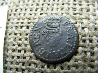 Írország, 1 farthing, 1625-1644, I. Károly