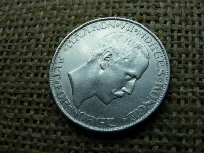 Norvégia, 2 kroner, 1908, korona, ritkább