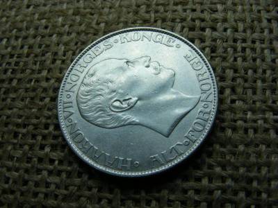 Norvégia, 2 kroner, 1908, korona, ritkább