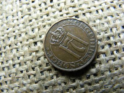 Norvégia, 1 öre, 1935