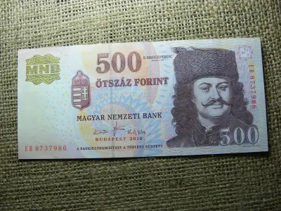 500 forintos bankjegy, 2010, EB