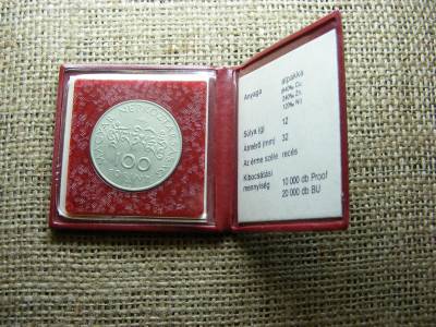 100 forintos érme, 1984, BU