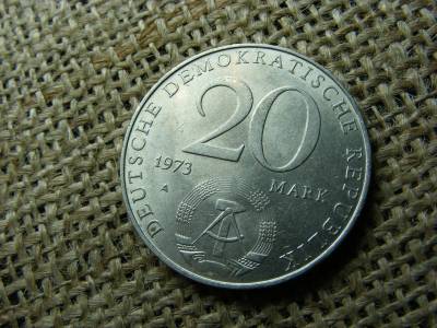 Németország 20 márka, 1973, Otto Grotewohl