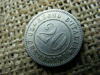 20 Centesimi, 1894, Olasz Királyság