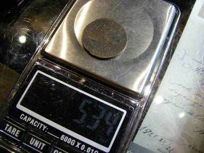 Francia token, 1691, Marchands de Vin, Szent Miklós