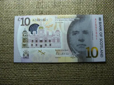 Skócia 10 fontos bankjegy, 2016, UNC (A2)