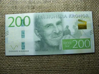 Svédország 200 korona, 2014, UNC, kronor