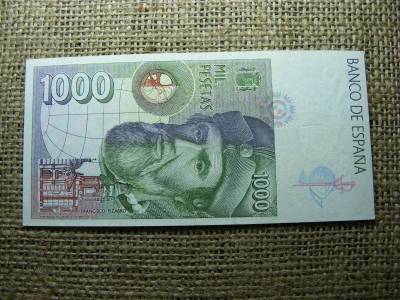 Spanyolország 1000 pezeta, 1992, EF állapot