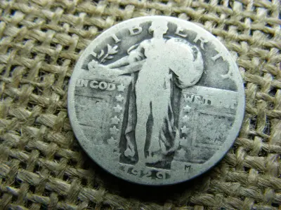 USA 1/4 dollár, 1929-D, ezüst