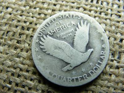 USA 1/4 dollár, 1929-D, ezüst