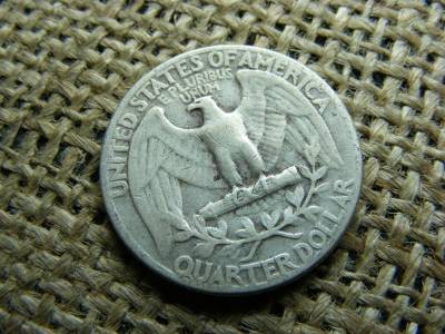 USA 1/4 dollár, 1948, ezüst quarter dollar