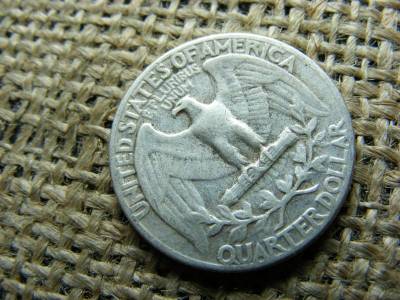 USA 1/4 dollár, 1952, ezüst