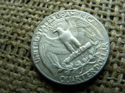 USA 1/4 dollár, 1956, ezüst quarter dollar