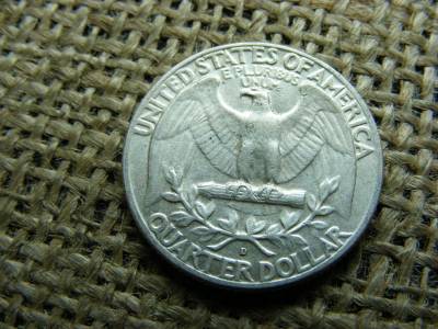 USA 1/4 dollár, 1959 D, Washington Quarter