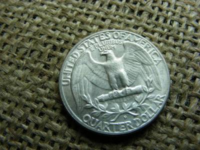 USA 1/4 dollár, 1962 D, Washington Quarter