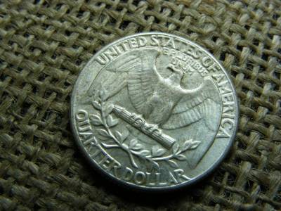 USA 1/4 dollár, 1963, ezüst quarter dollar