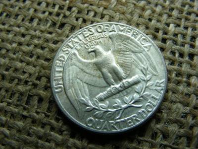 USA 1/4 dollár, 1964, ezüst quarter dollar