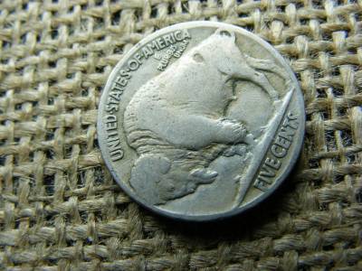 USA 5 centes érme, 1917, Buffalo