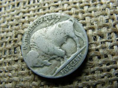 USA 5 centes érme, 1935 D, Buffalo