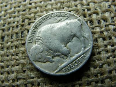 USA 5 centes érme, 1936, Buffalo
