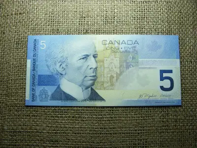 Kanada 5 dollár, 2002, aUNC