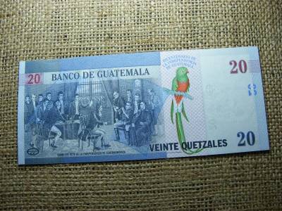Guatemala 20 Quetzal, 2020, UNC